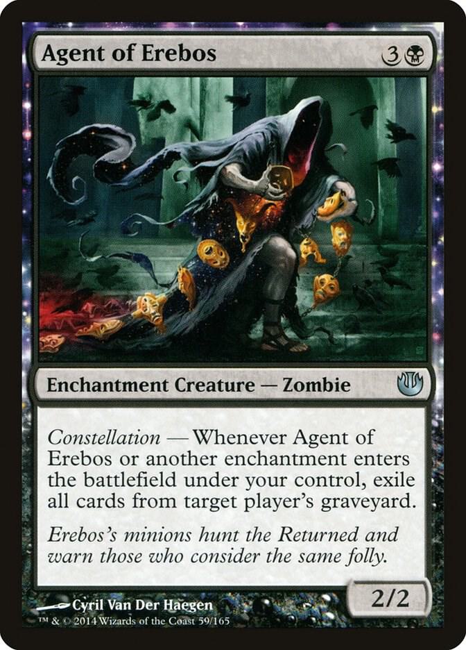Agent of Erebos 59 card from Journey Into Nyx