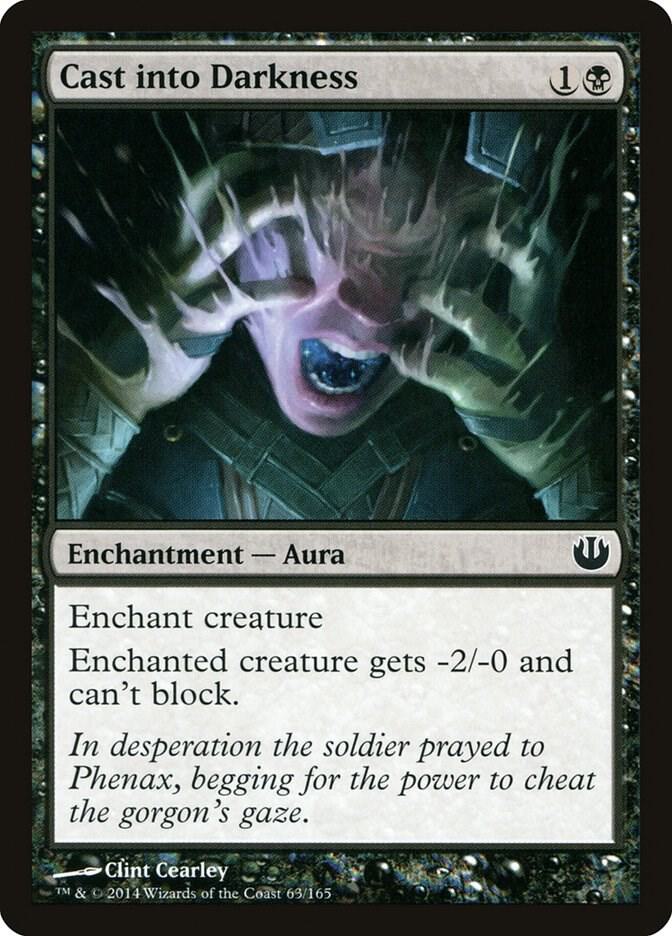 Cast into Darkness 63 card from Journey Into Nyx