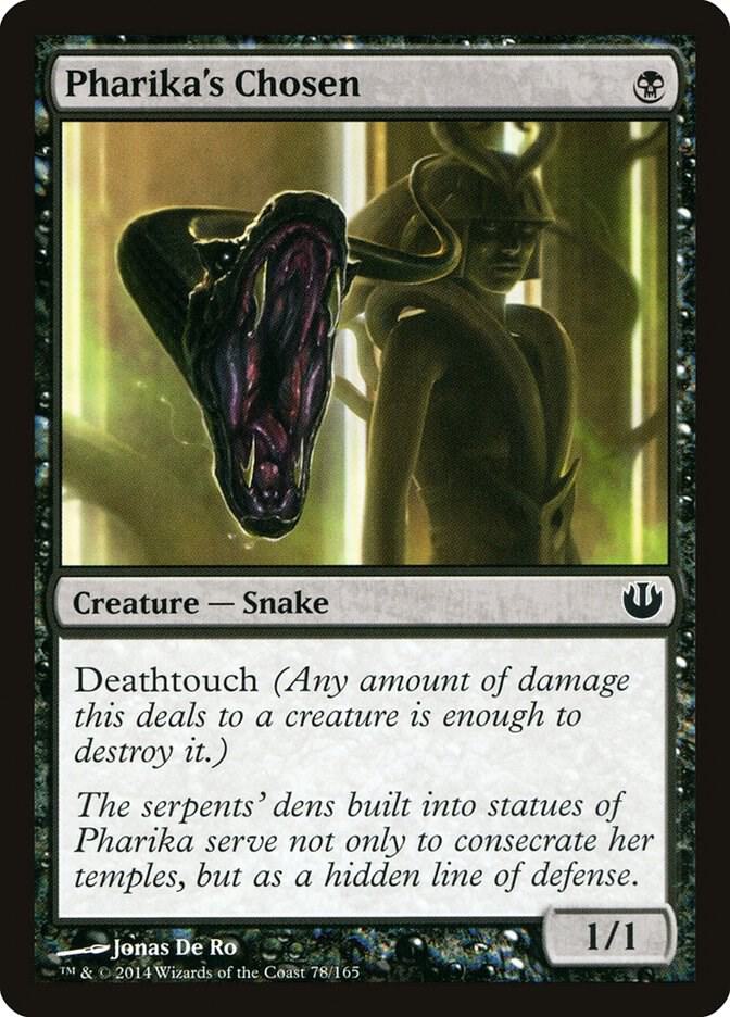 Pharika's Chosen 78 card from Journey Into Nyx