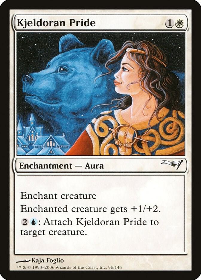 Kjeldoran Pride 9b card from Coldsnap Theme Deck Reprints