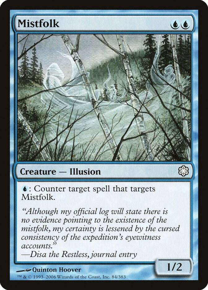 Mistfolk 84 card from Coldsnap Theme Deck Reprints
