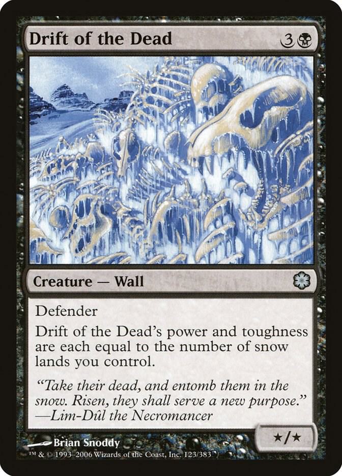 Drift of the Dead 123 card from Coldsnap Theme Deck Reprints