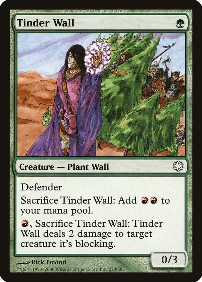 Tinder Wall 270 card from Coldsnap Theme Deck Reprints