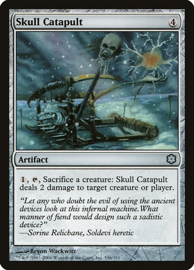 Skull Catapult 311 card from Coldsnap Theme Deck Reprints