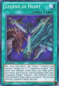 Legend of Heart DRLG-EN006 card from Dragons of Legend