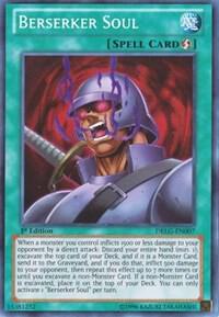 Berserker Soul DRLG-EN007 card from Dragons of Legend
