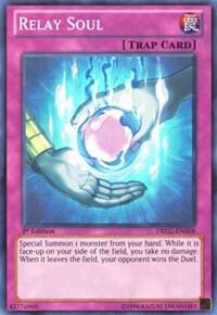 Relay Soul DRLG-EN008 card from Dragons of Legend