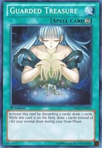 Guarded Treasure DRLG-EN013 card from Dragons of Legend
