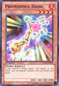 Prominence Hand DRLG-EN048 card from Dragons of Legend