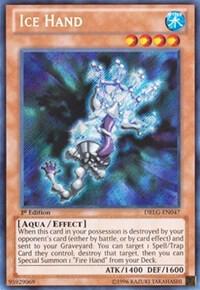 Ice Hand DRLG-EN047 card from Dragons of Legend