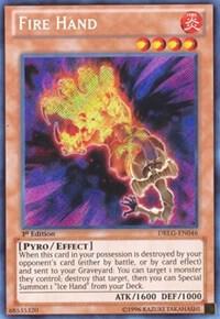 Fire Hand DRLG-EN046 card from Dragons of Legend