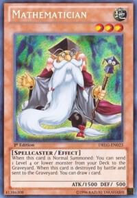 Mathematician DRLG-EN023 card from Dragons of Legend