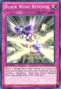 Black Wing Revenge DRLG-EN031 card from Dragons of Legend