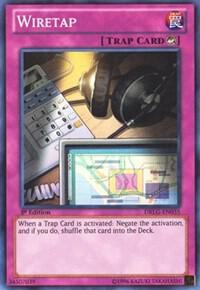 Wiretap DRLG-EN035 card from Dragons of Legend