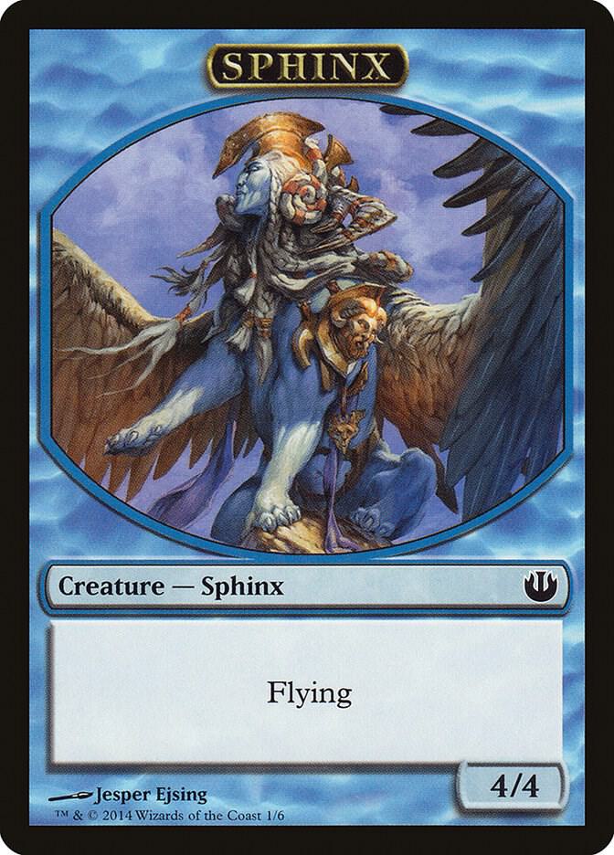 Sphinx Token 1 card from Journey Into Nyx