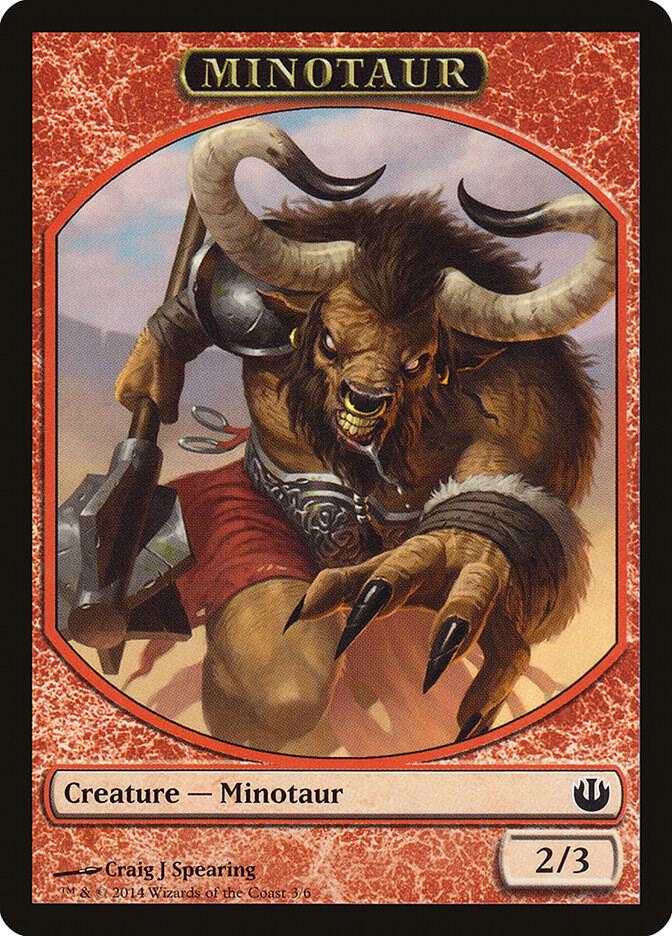 Minotaur Token 3 card from Journey Into Nyx
