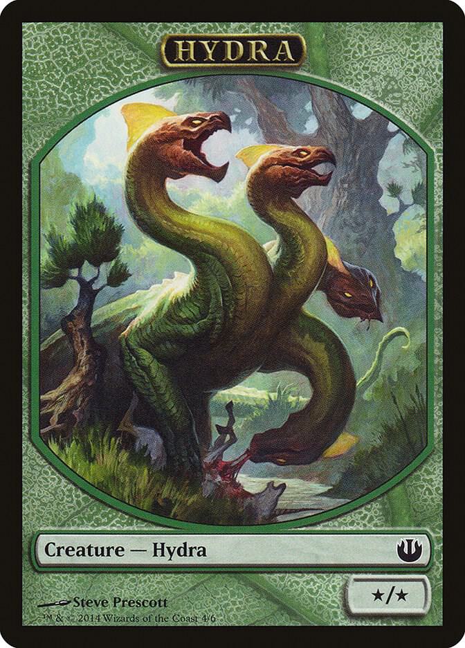 Hydra Token 4 card from Journey Into Nyx