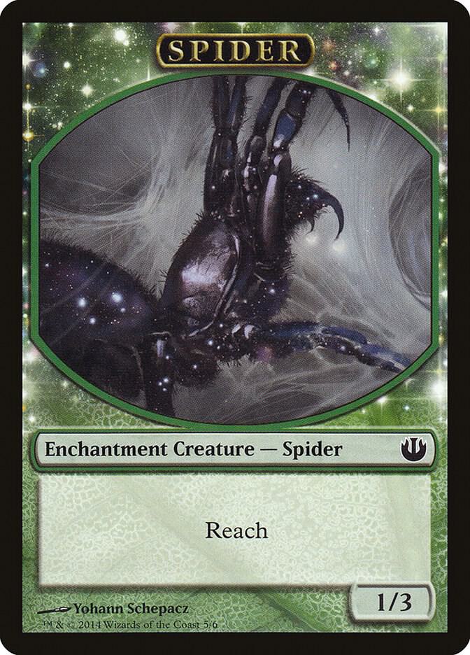 Spider Token 5 card from Journey Into Nyx