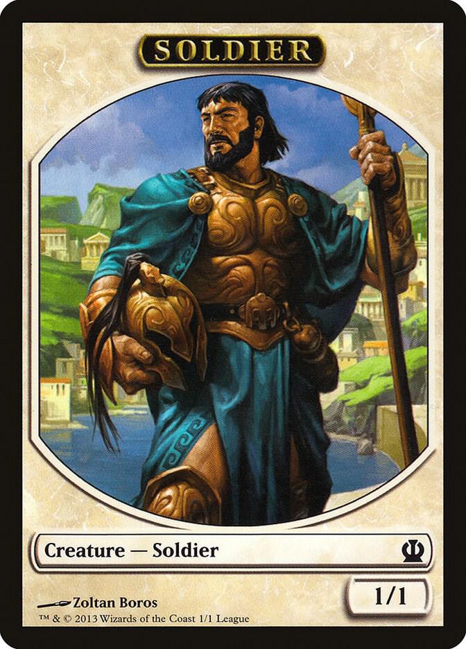 Soldier Token (Theros) 1 card from League Promos