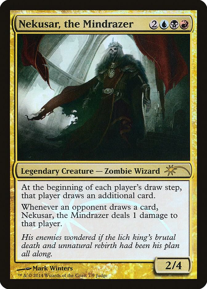 Nekusar, the Mindrazer 7 card from Judge Promos