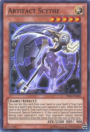 Artifact Scythe PRIO-EN000 card from Primal Origin