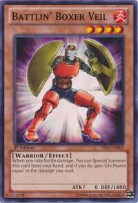 Battlin' Boxer Veil PRIO-EN009 card from Primal Origin