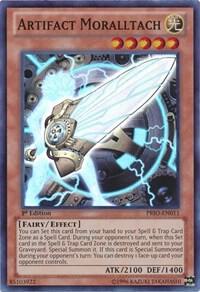 Artifact Moralltach PRIO-EN011 card from Primal Origin