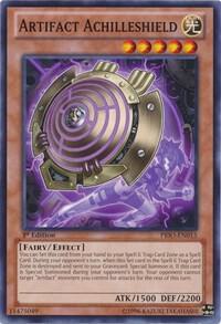 Artifact Achilleshield PRIO-EN015 card from Primal Origin