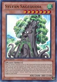 Sylvan Sagequoia PRIO-EN021 card from Primal Origin