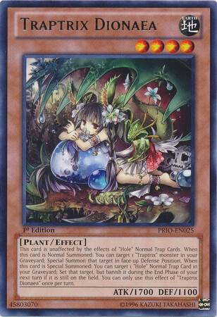 Traptrix Dionaea PRIO-EN025 card from Primal Origin