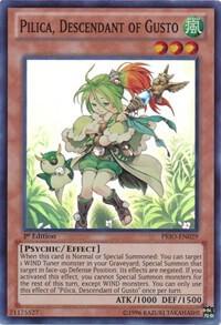 Pilica, Descendant of Gusto PRIO-EN029 card from Primal Origin