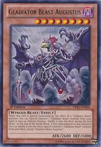 Gladiator Beast Augustus PRIO-EN030 card from Primal Origin
