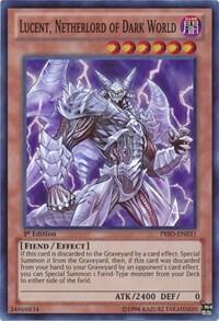 Lucent, Netherlord of Dark World PRIO-EN031 card from Primal Origin