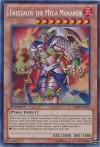 Thestalos the Mega Monarch PRIO-EN035 card from Primal Origin