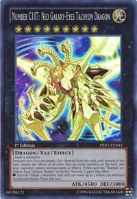 Number C107: Neo Galaxy-Eyes Tachyon Dragon PRIO-EN041 card from Primal Origin