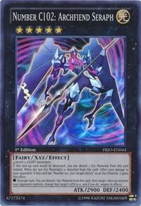 Number C102: Archfiend Seraph PRIO-EN044 card from Primal Origin