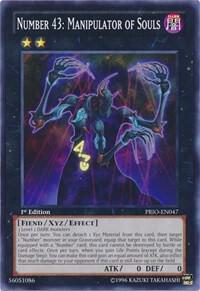 Number 43: Manipulator of Souls PRIO-EN047 card from Primal Origin