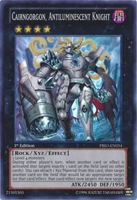 Cairngorgon, Antiluminescent Knight PRIO-EN054 card from Primal Origin