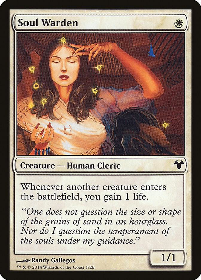 Soul Warden 1 card from Magic Modern Event Deck