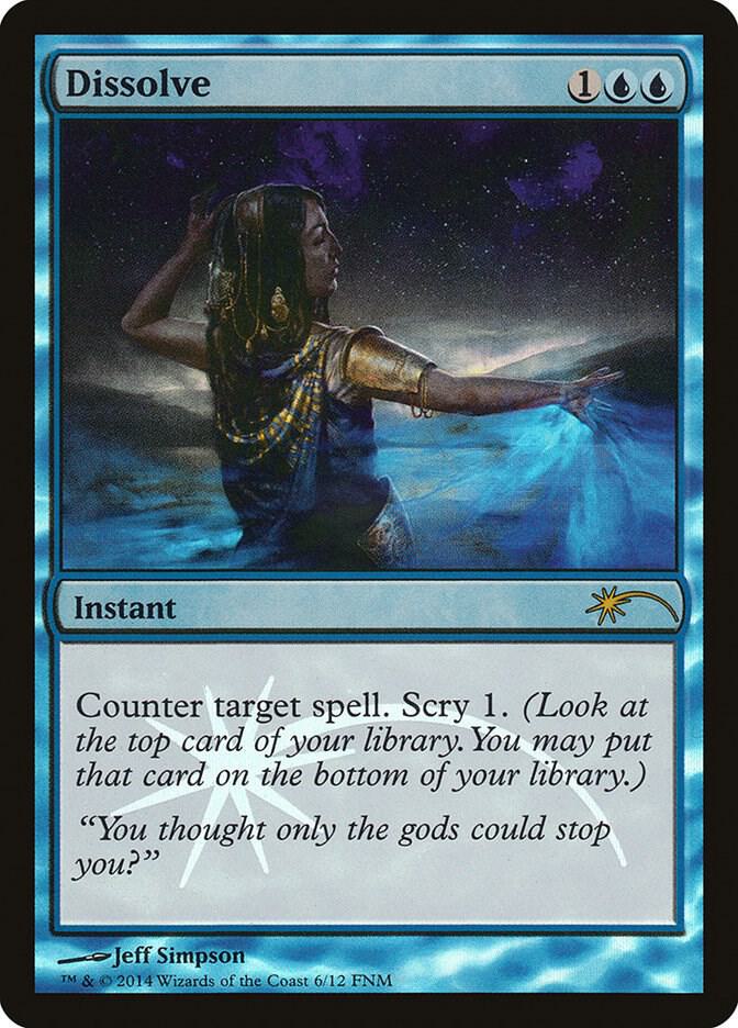 Dissolve 6 card from FNM Promos