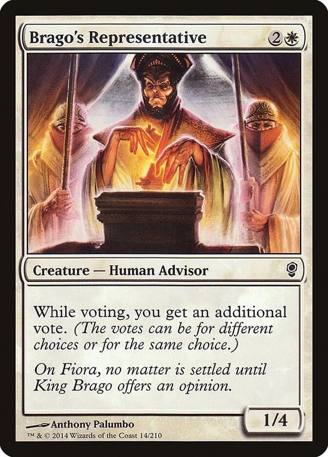 Brago's Representative 14 card from Conspiracy