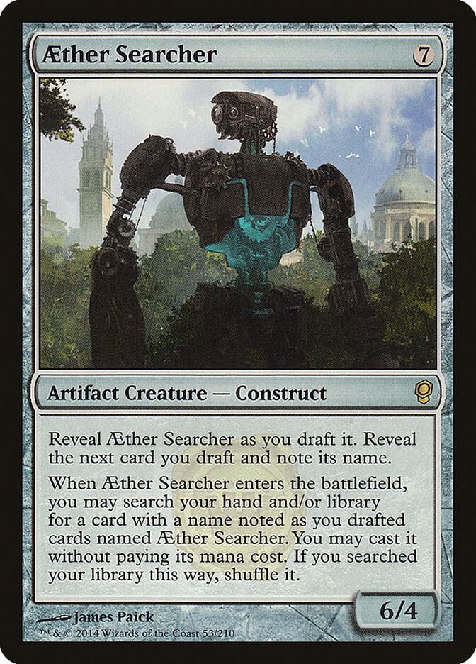 Aether Searcher 53 card from Conspiracy