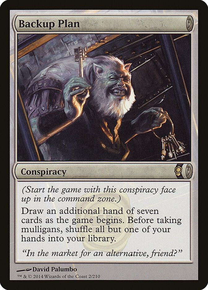Backup Plan 2 card from Conspiracy