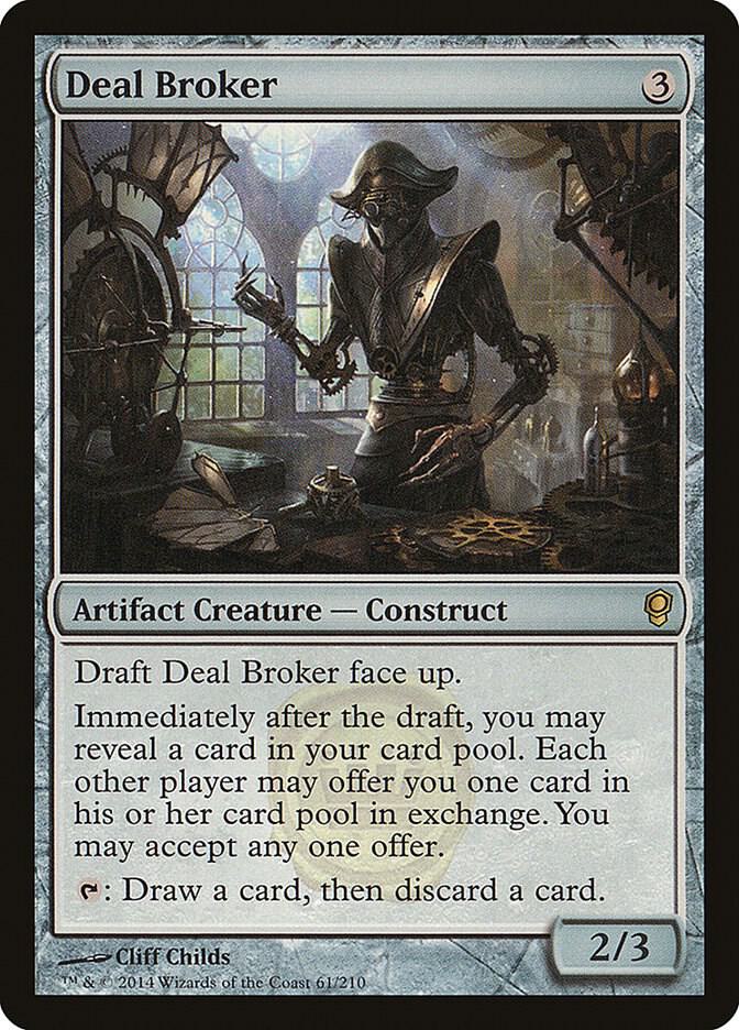 Deal Broker 61 card from Conspiracy