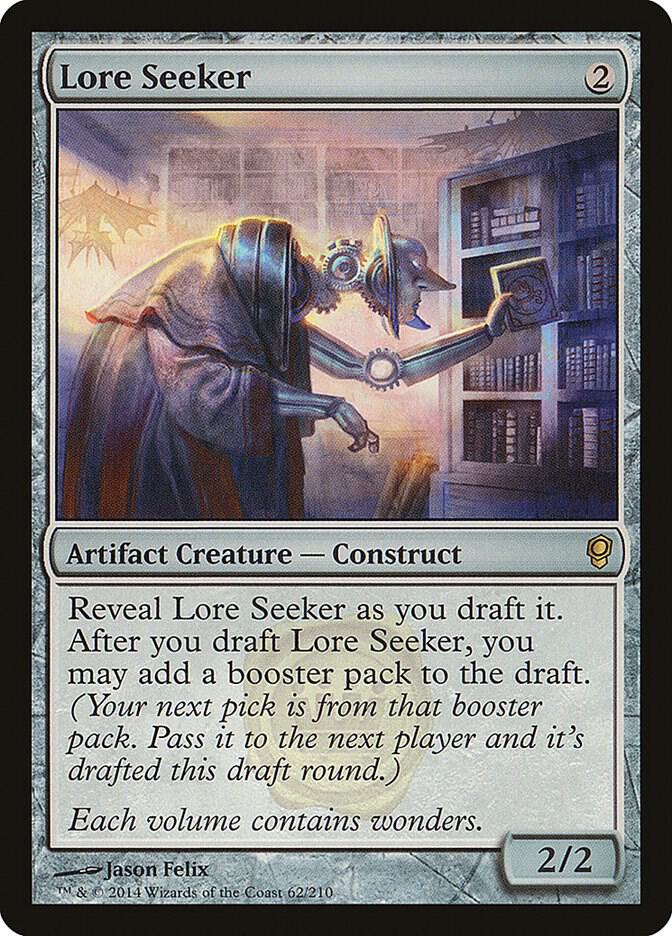 Lore Seeker 62 card from Conspiracy