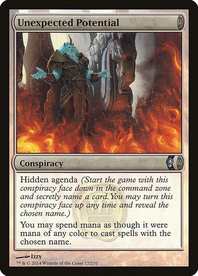 Unexpected Potential 12 card from Conspiracy