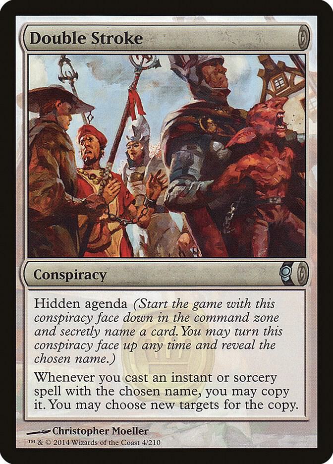 Double Stroke 4 card from Conspiracy