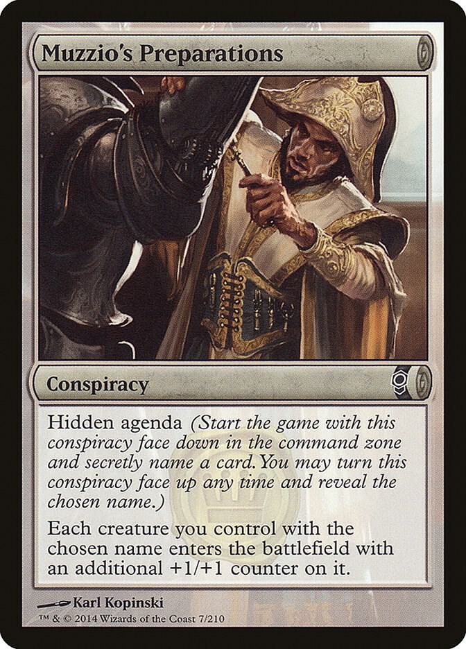 Muzzio's Preparations 7 card from Conspiracy