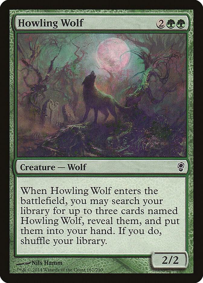 Howling Wolf 167 card from Conspiracy