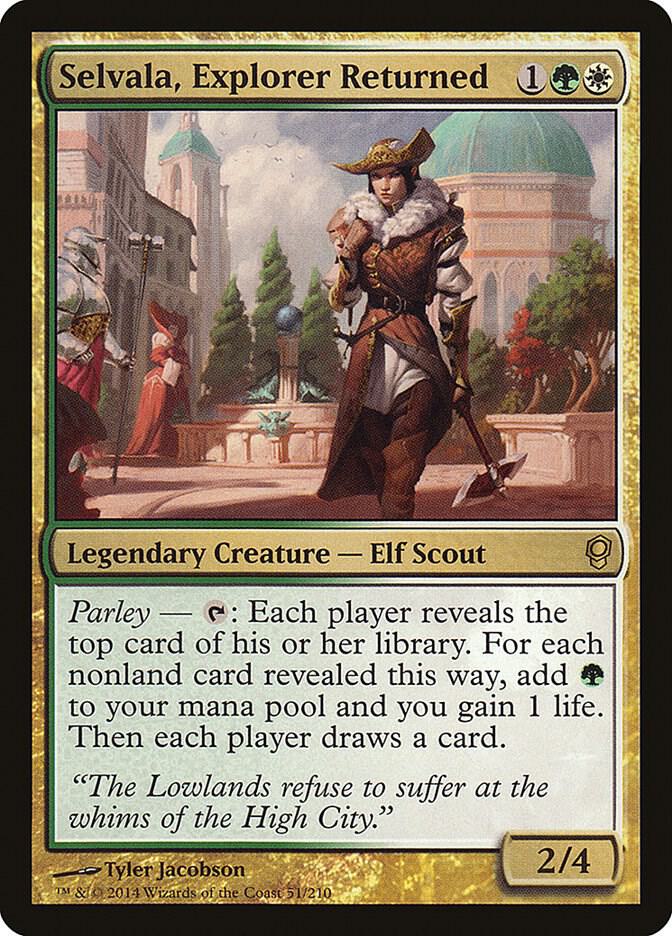 Selvala, Explorer Returned 51 card from Conspiracy